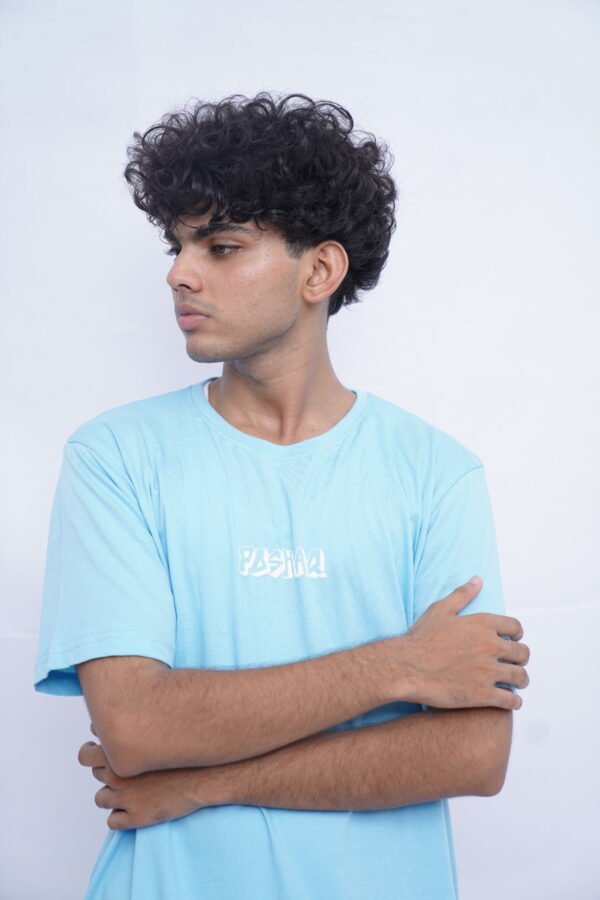Sky Blue Regular Tee - Image 5