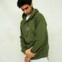 Basic Olive Green Hoodie
