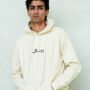 Poshaq “Waqt Ka Safar” Premium Fleece Hoodie – Beige